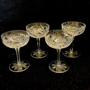 Baccarat vintage “Bogota” Champagne glasses